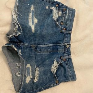 Levi jean shorts